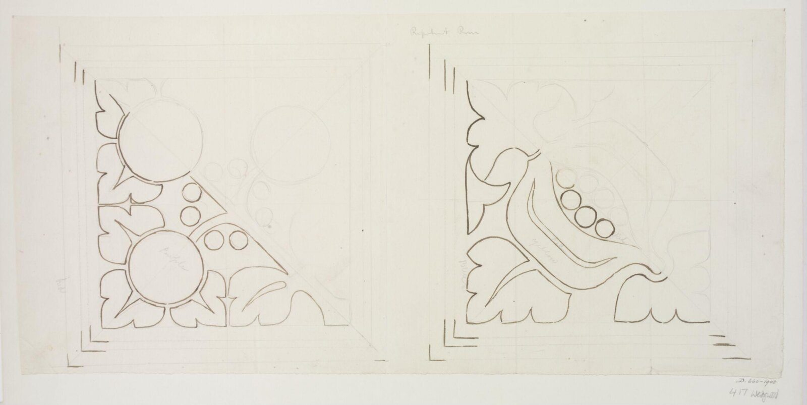 Drawing, A.W.N. Pugin, c. late 1840s