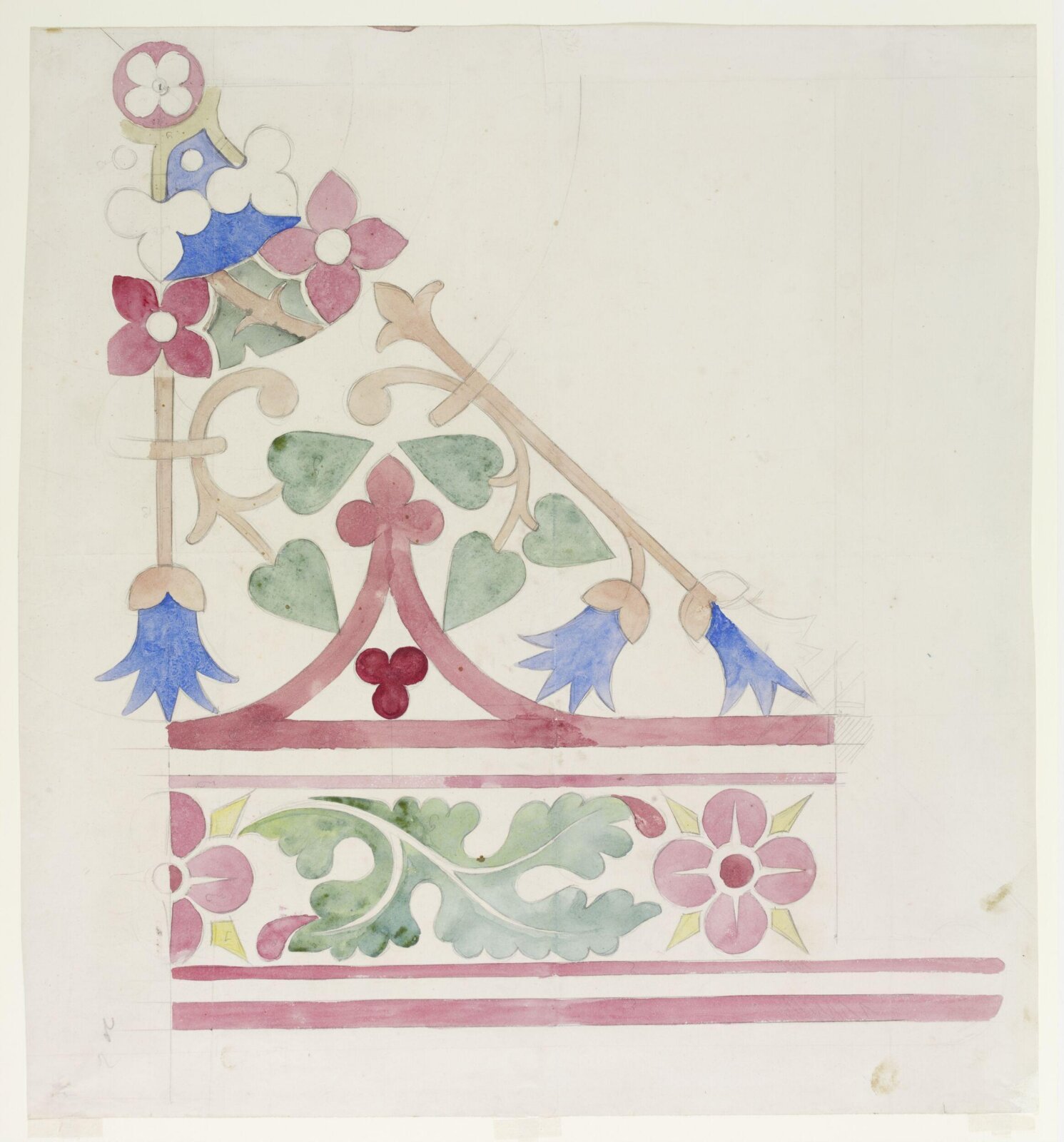 Drawing, A.W.N. Pugin, c.1847