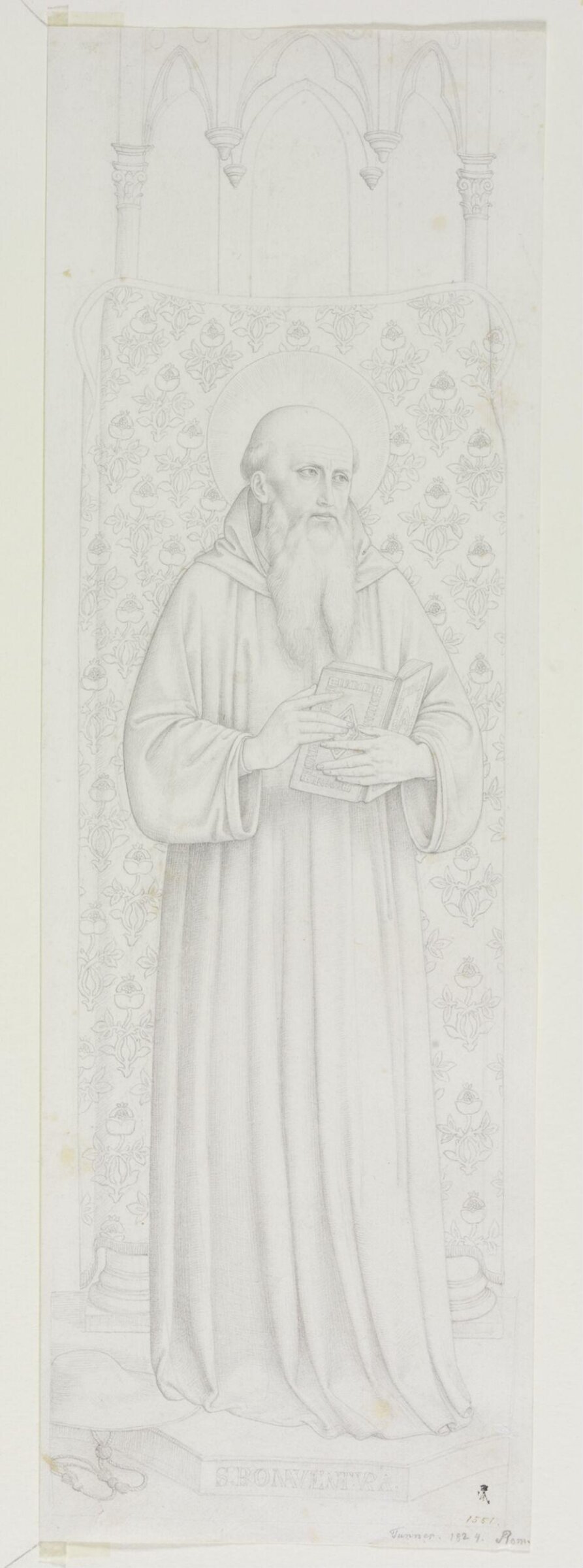 Drawing, Joseph Ernst Tunner, 1824