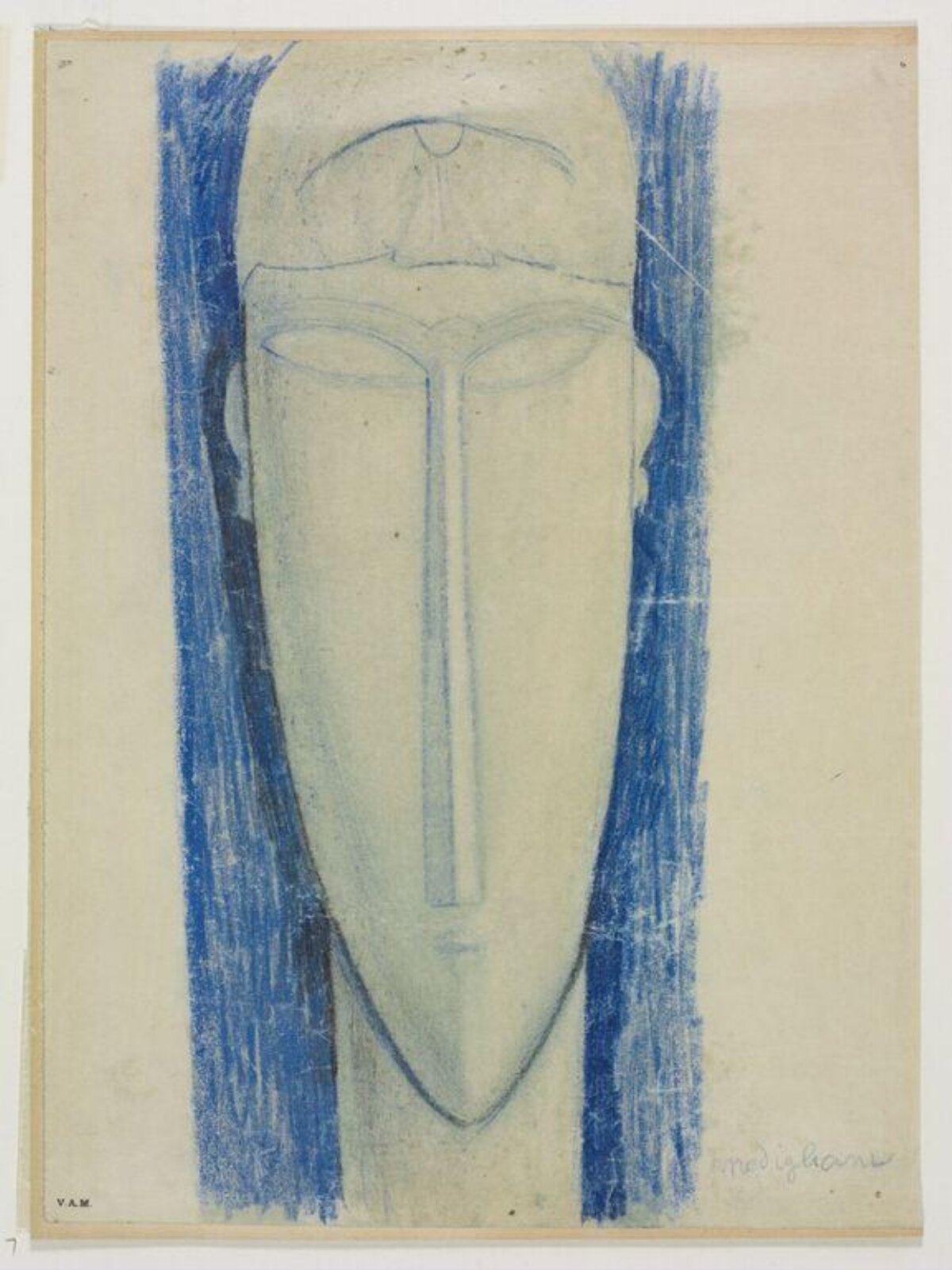 Drawing, Amedeo Modigliani, ca. 1911-1913