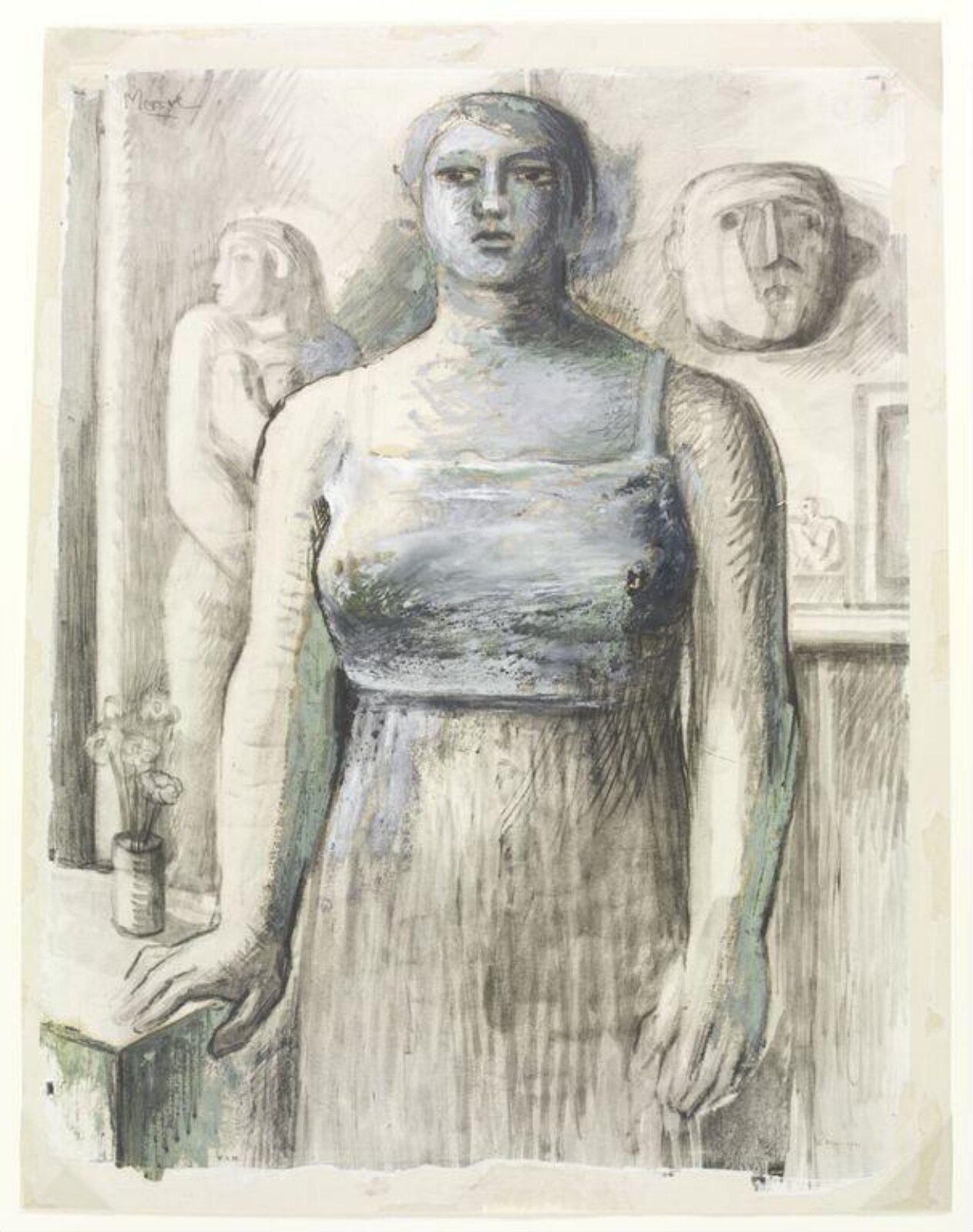 Standing Female Figure, Henry Spencer Moore, 1930