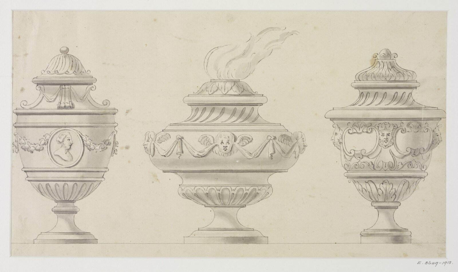 Drawing, James Gibbs, 1700-1749