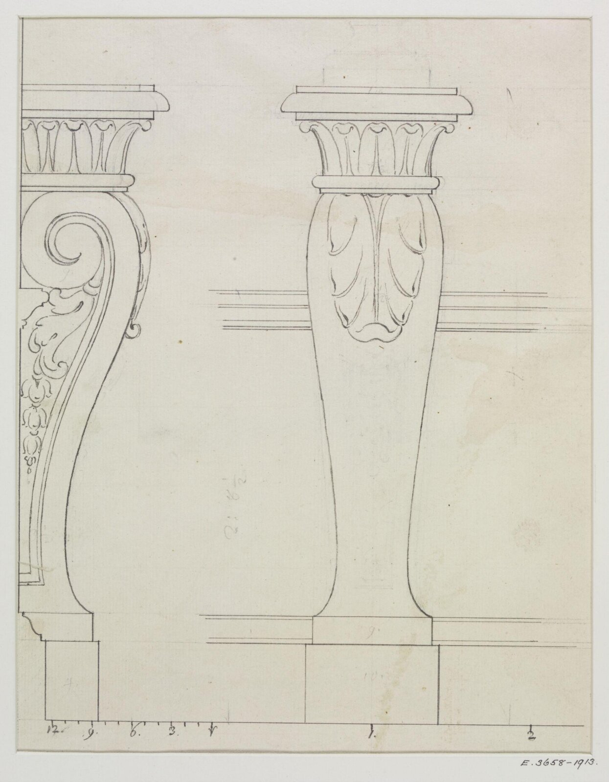 Drawing, James Gibbs, 1700-1749
