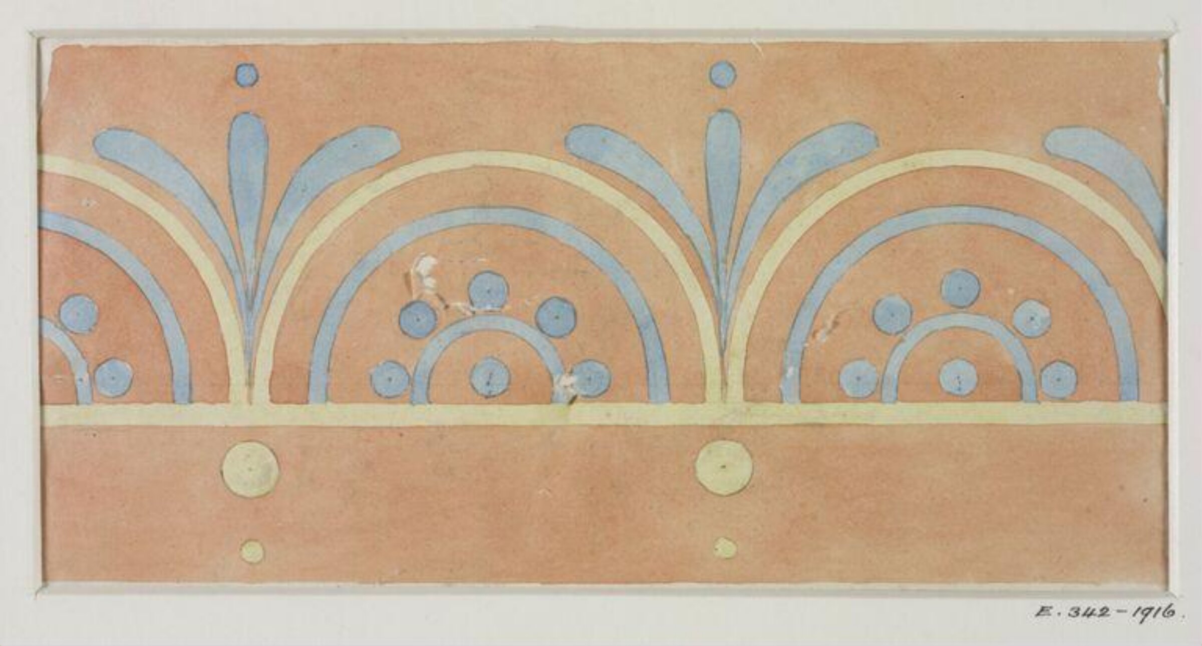Drawing, John Soane, 1773-1837