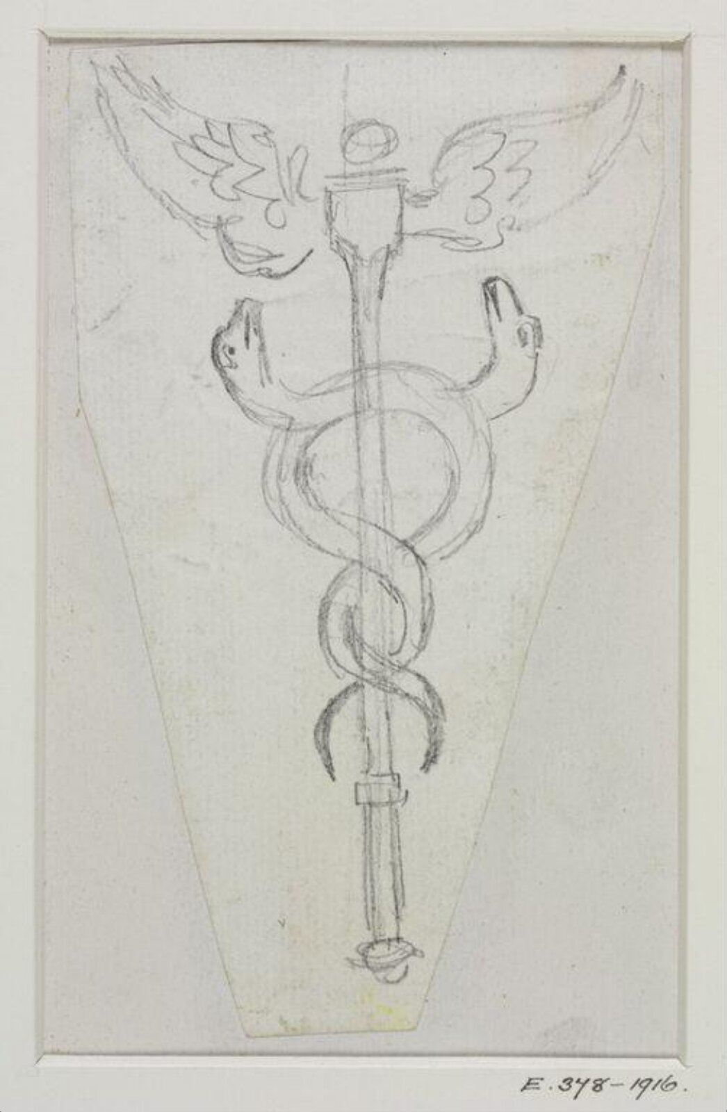 Drawing, John Soane, 1773-1837