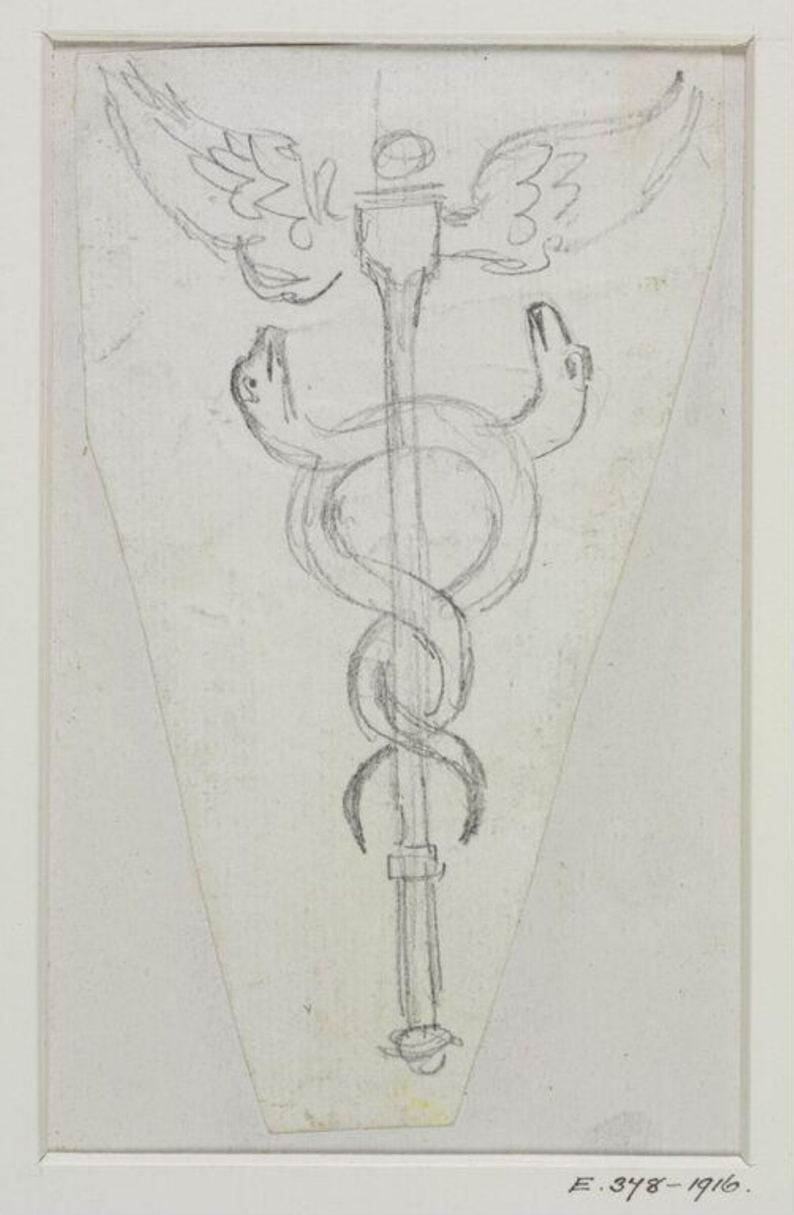 Drawing, John Soane, 1773-1837