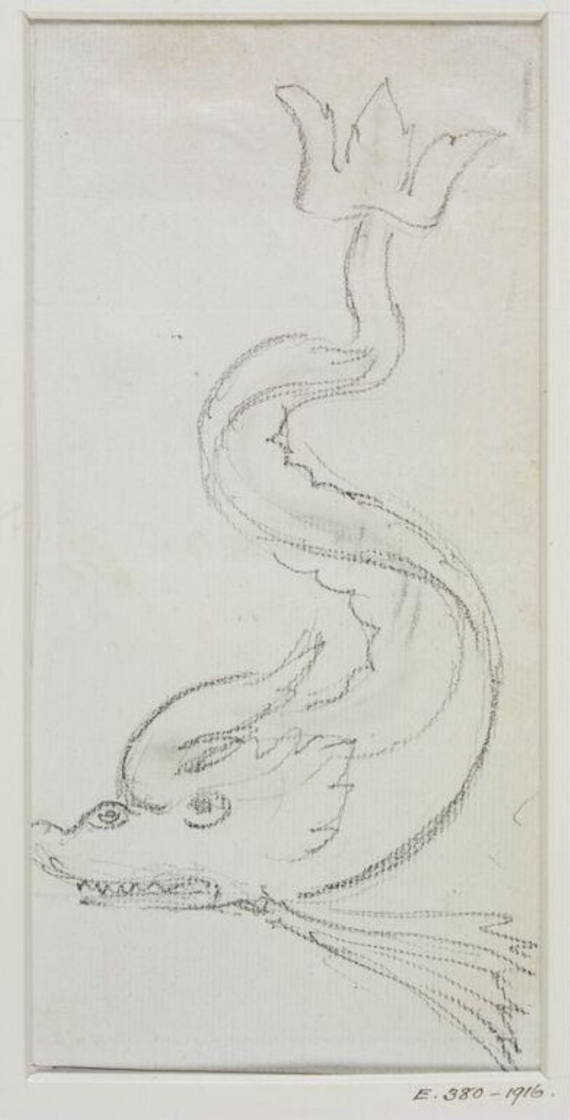 Drawing, John Soane, 1773-1837