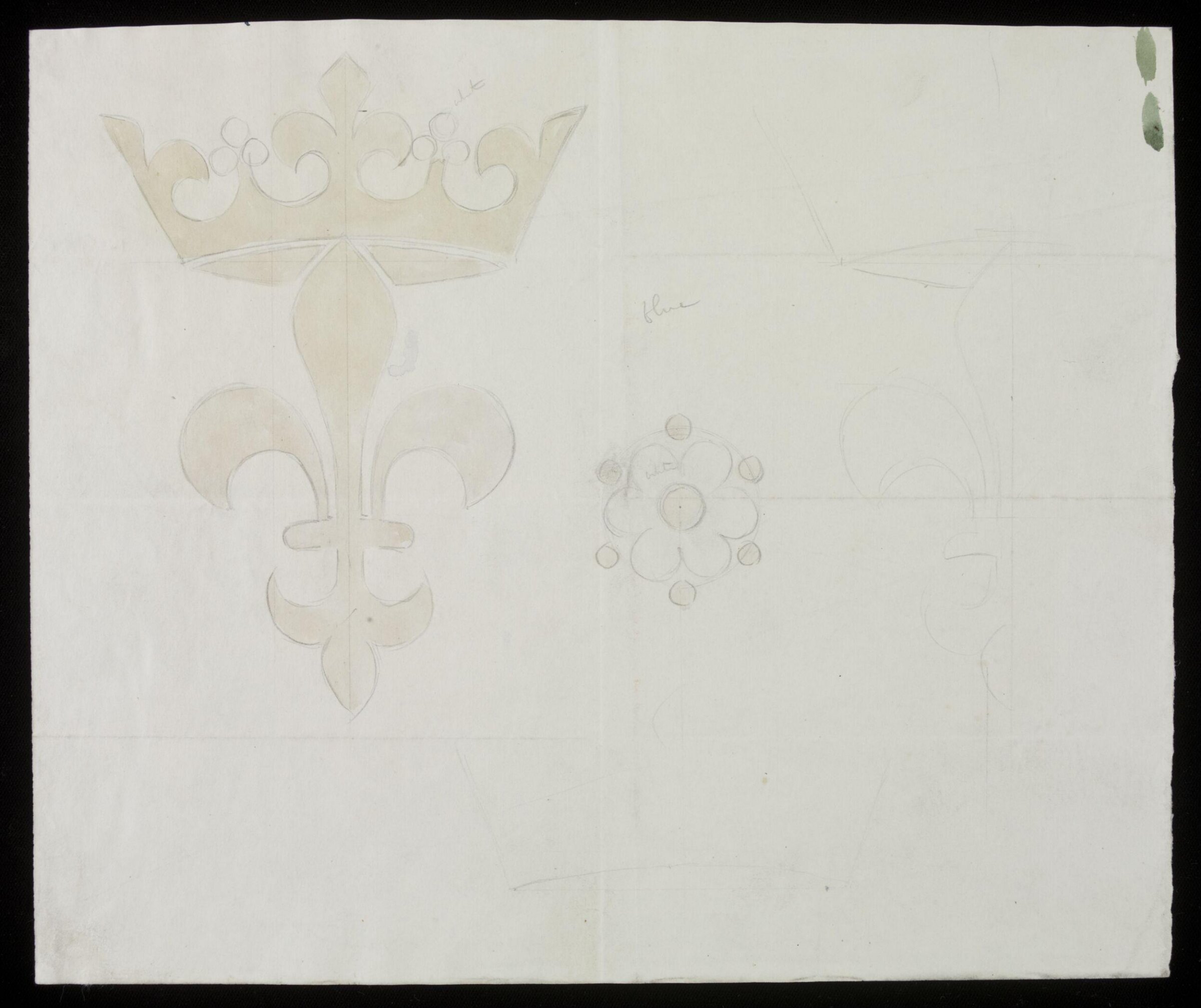 Drawing, A.W.N. Pugin, 1847