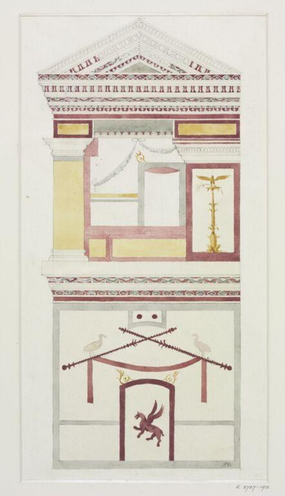 Drawing, Robert Alexander Briggs, 1912