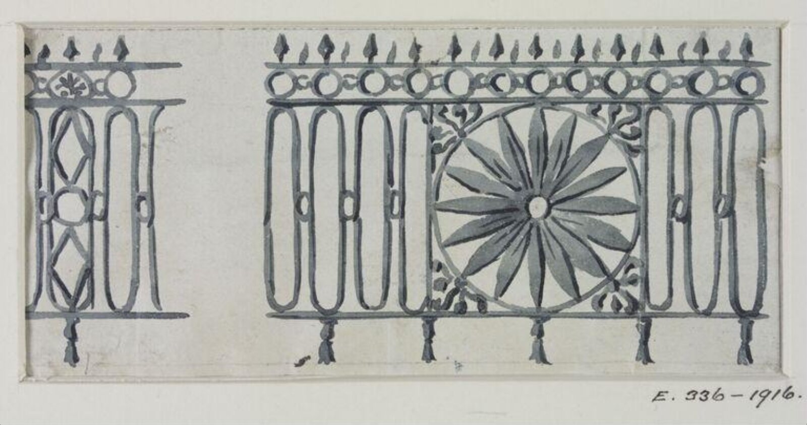 Drawing, John Soane, 1773-1837