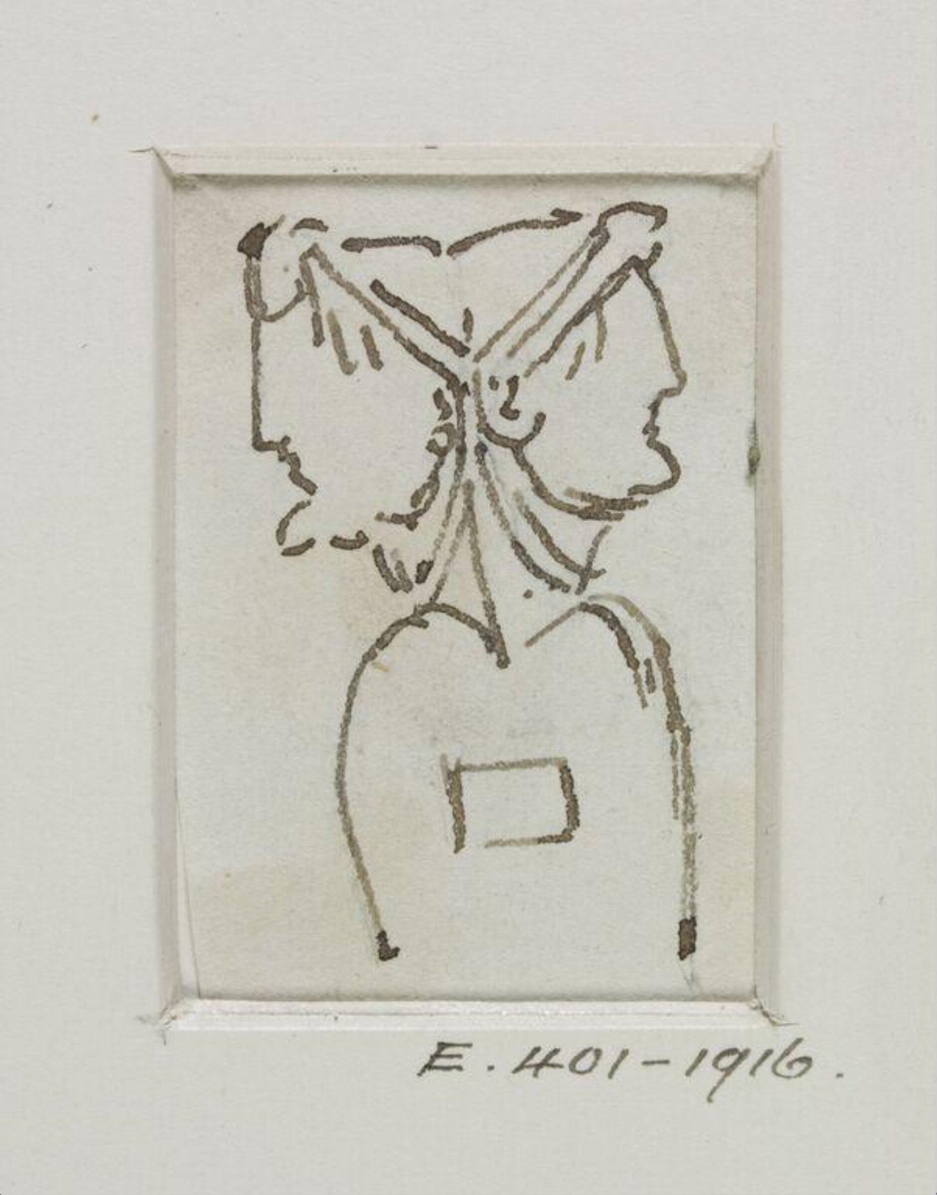 Drawing, John Soane, 1773-1837