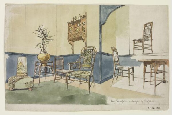 E.W. Godwin 美術・デザイン集 Design | Godwin, Edward William | V&A Explore The Collections