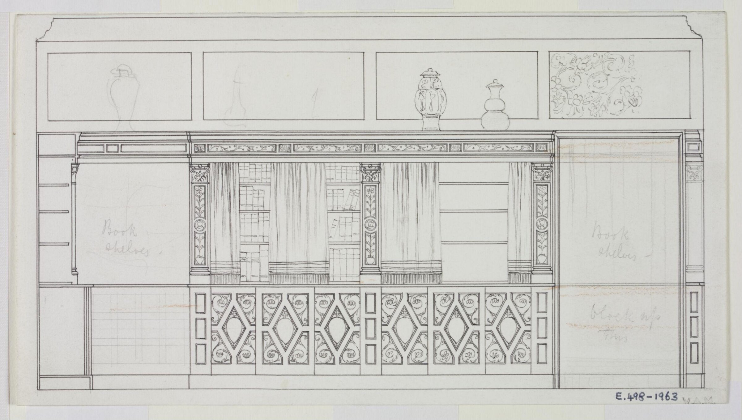 Drawing, Godwin, 1872-83