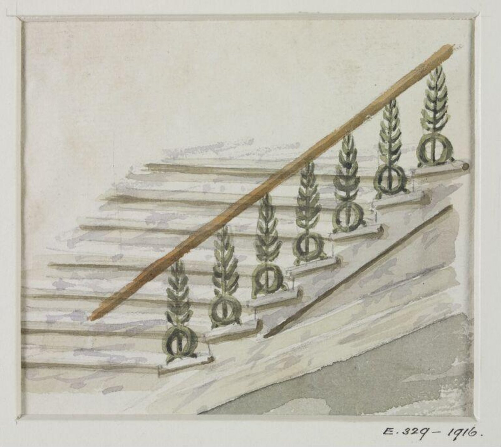 Drawing, John Soane, 1773-1837