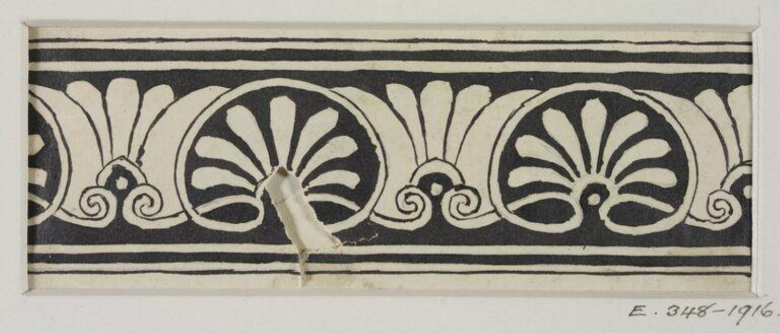 Drawing, John Soane, 1773-1837