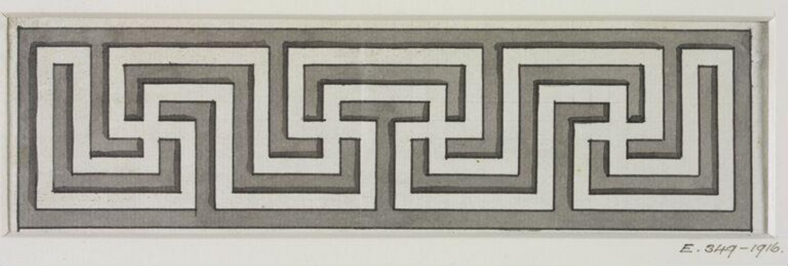 Drawing, John Soane, 1773-1837