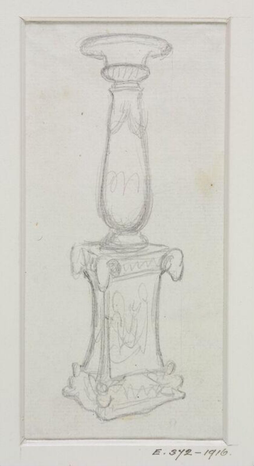 Drawing, John Soane, 1773-1837