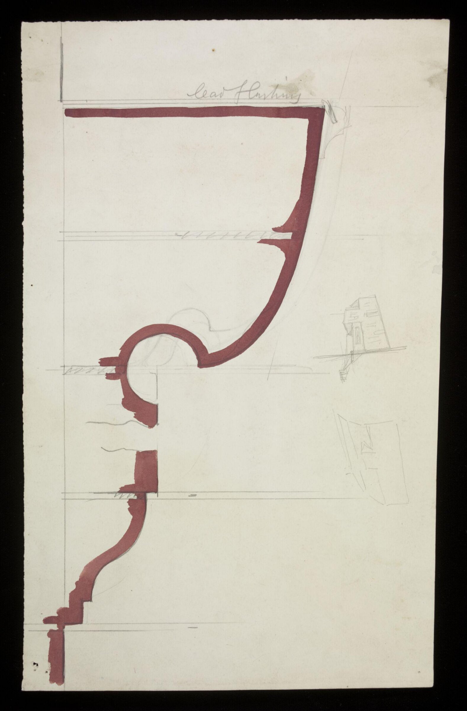 Drawing, Edward William Godwin, November 11 1878