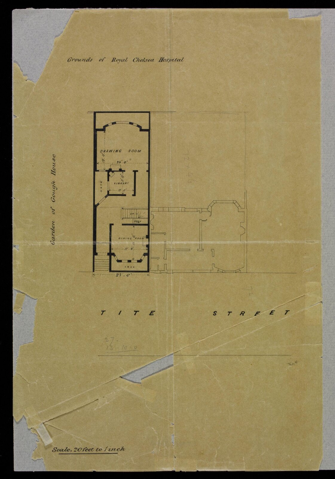 Drawing, Edward William Godwin, ca. 1884