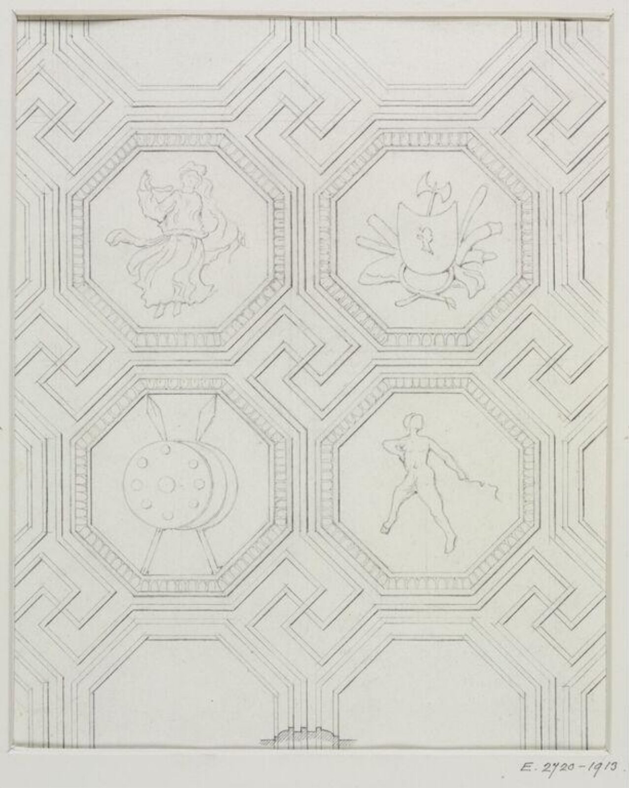 Drawing, Robert Alexander Briggs, 1912