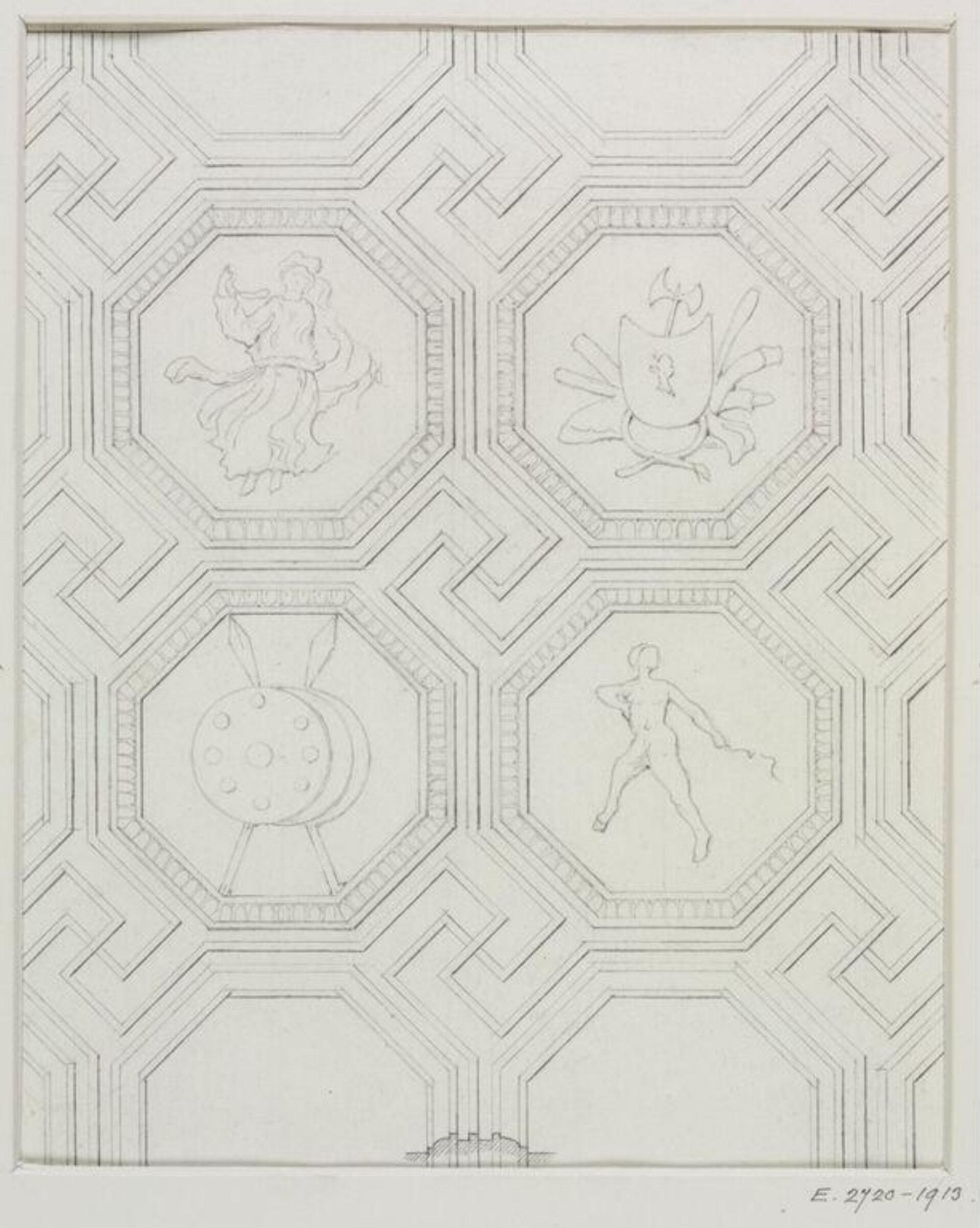 Drawing, Robert Alexander Briggs, 1912