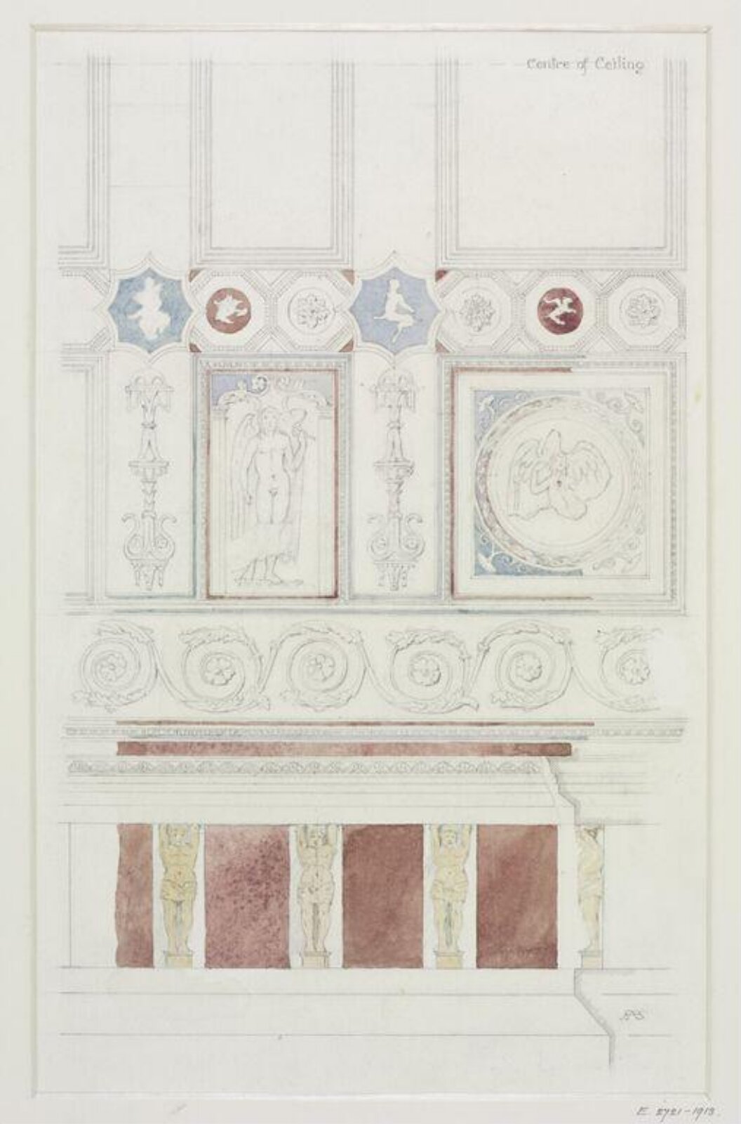 Drawing, Robert Alexander Briggs, 1912