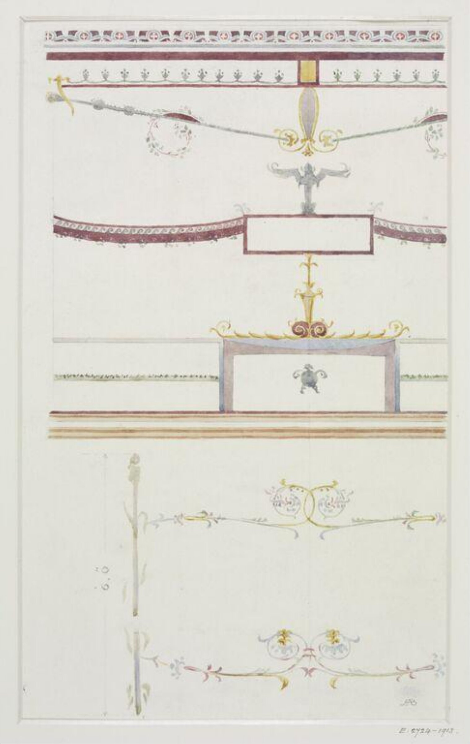 Drawing, Robert Alexander Briggs, 1912