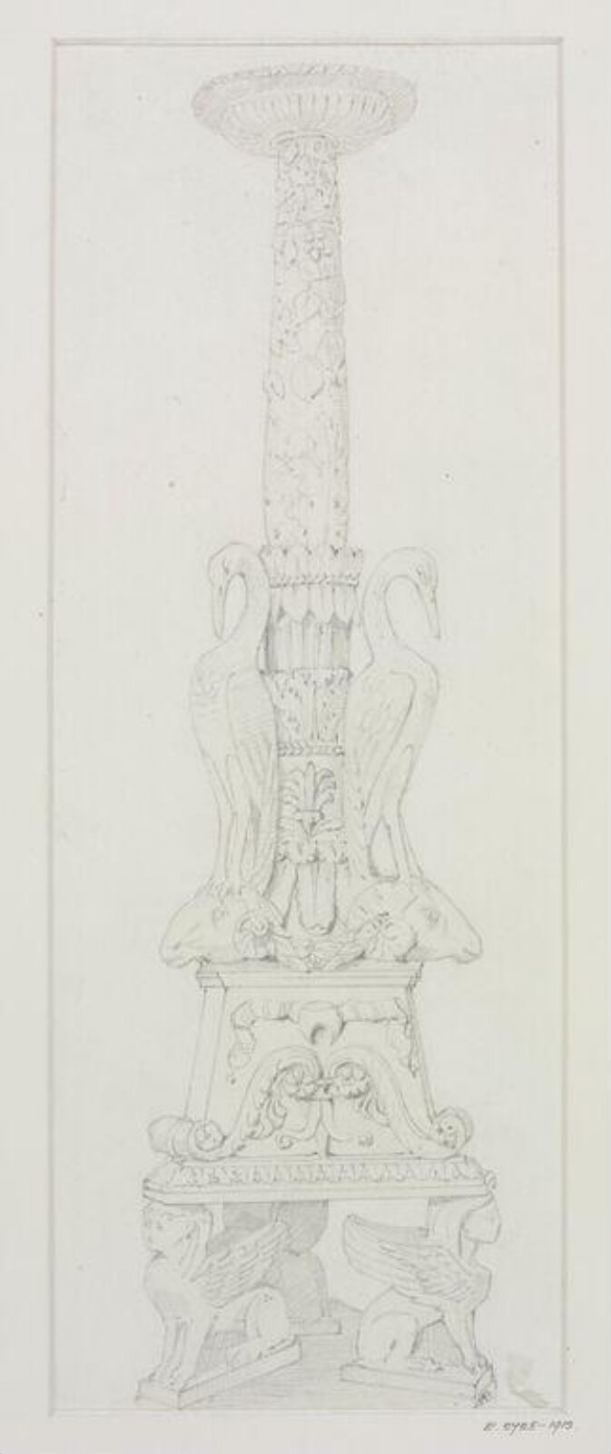 Drawing, Robert Alexander Briggs, 1912