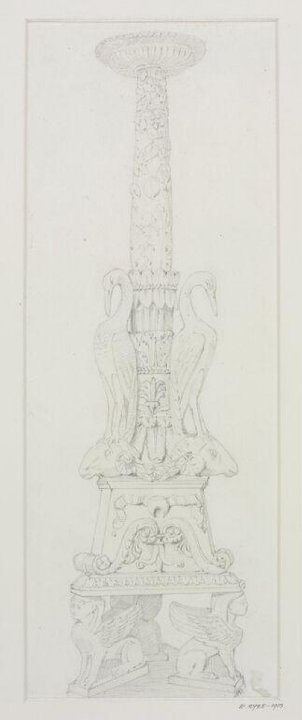 Drawing, Robert Alexander Briggs, 1912