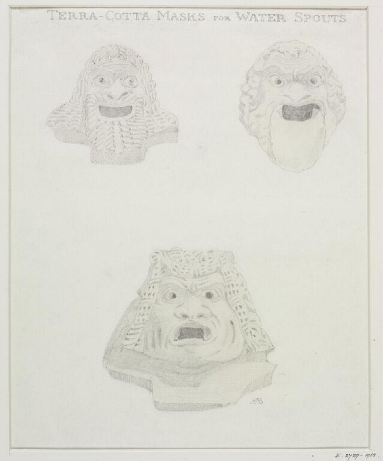 Drawing, Robert Alexander Briggs, 1912