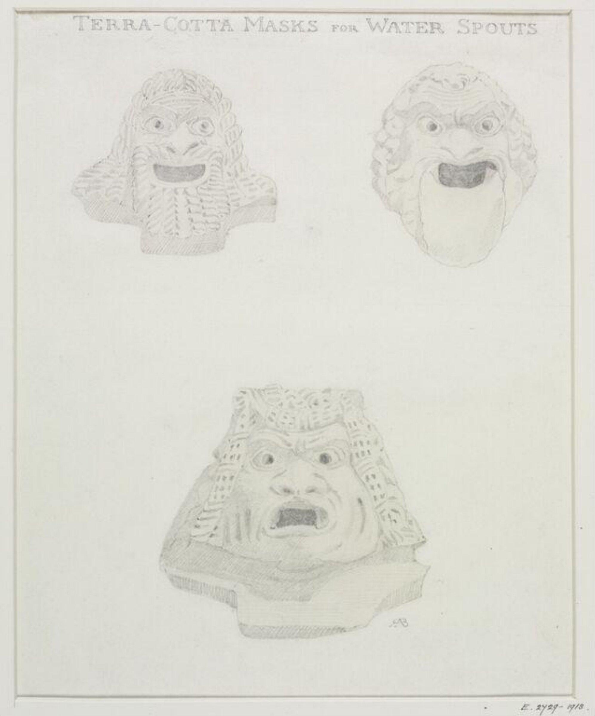Drawing, Robert Alexander Briggs, 1912