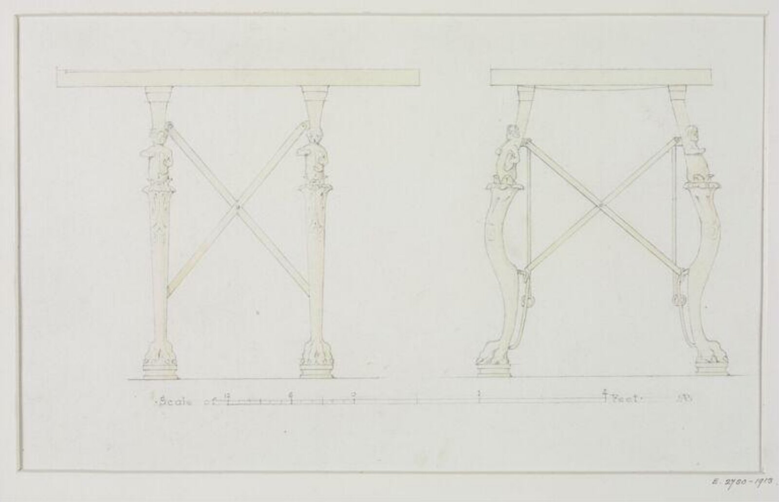 Drawing, Robert Alexander Briggs, 1912