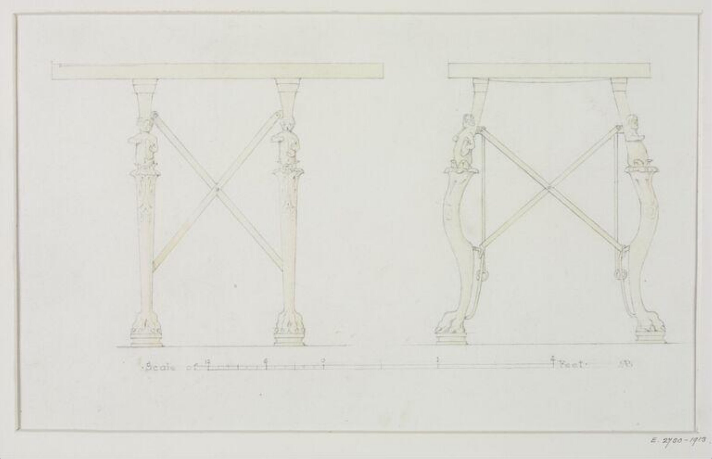 Drawing, Robert Alexander Briggs, 1912