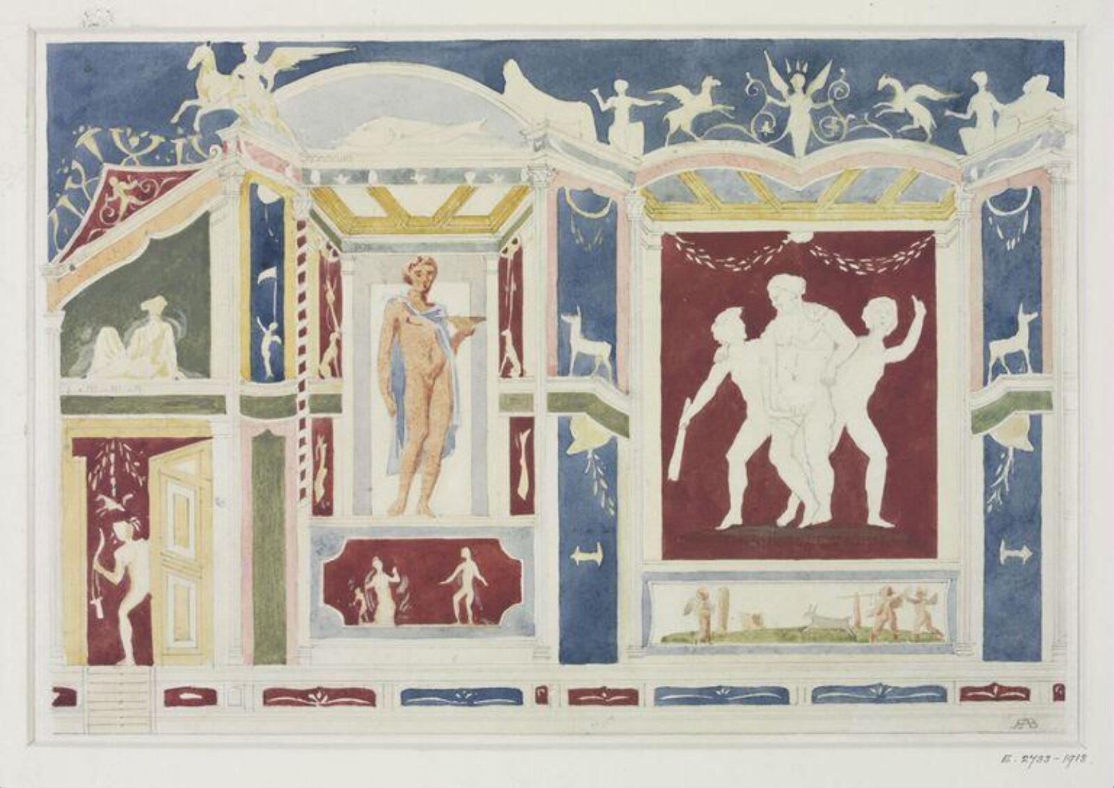 Drawing, Robert Alexander Briggs, 1912