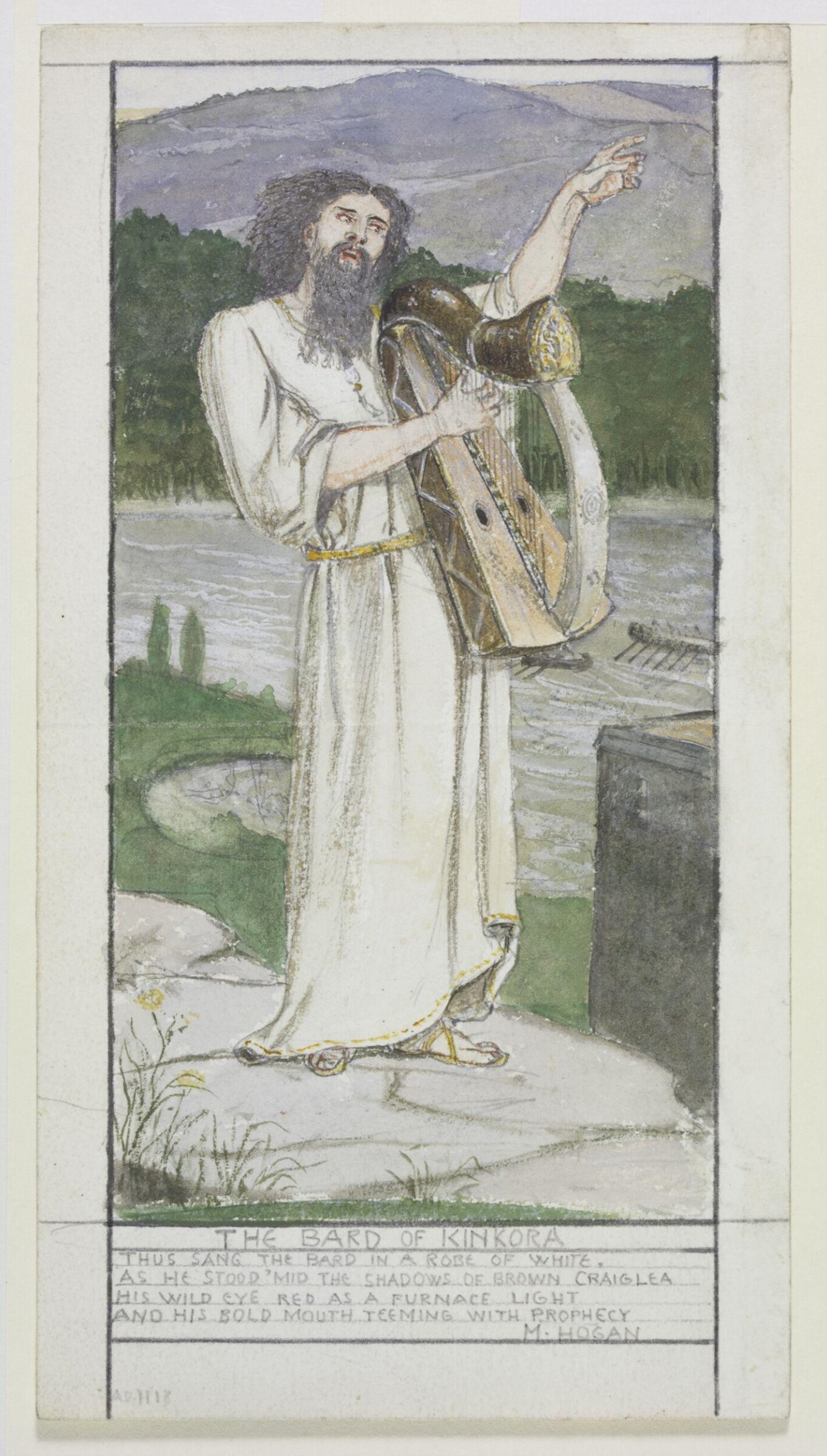 The Bard of Kinkora, Эдвард Уильям Годвин, XIX век