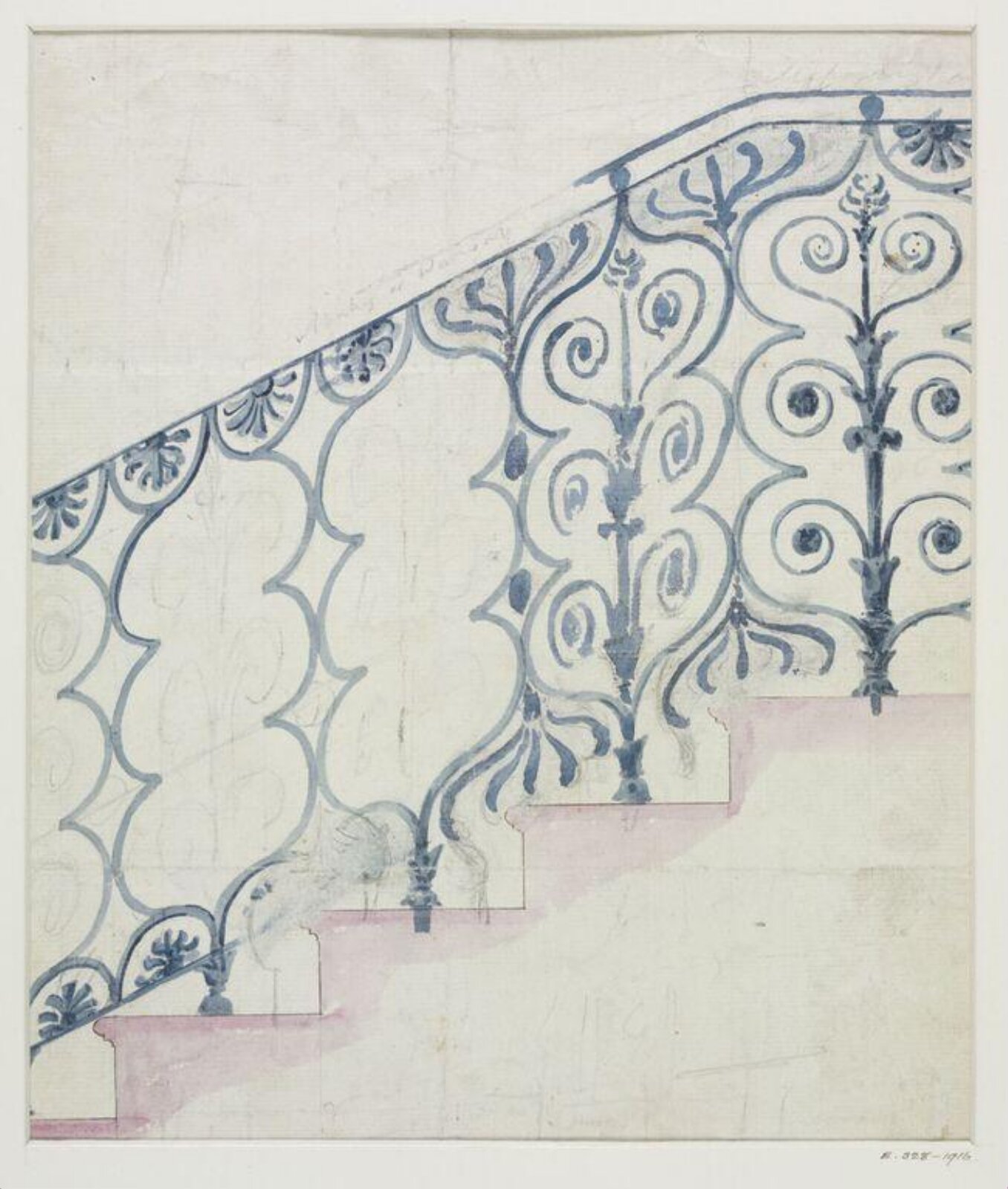 Drawing, John Soane, 1773-1837