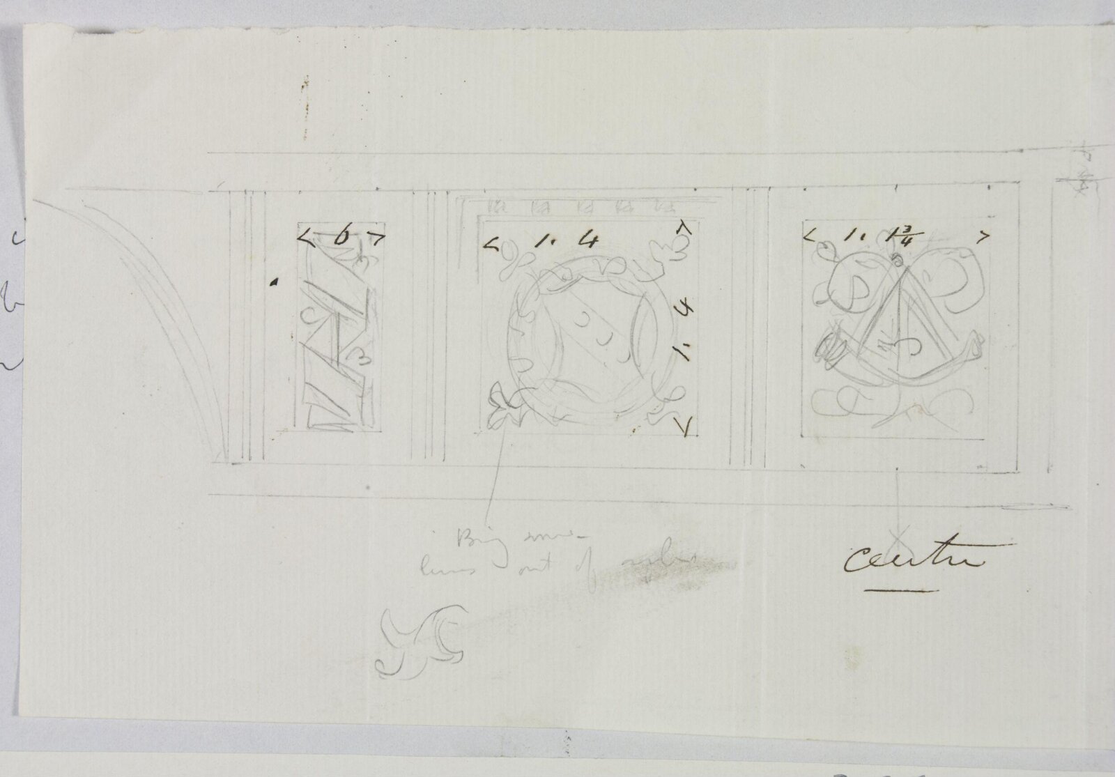 Drawing, A.W.N. Pugin, c. 1847