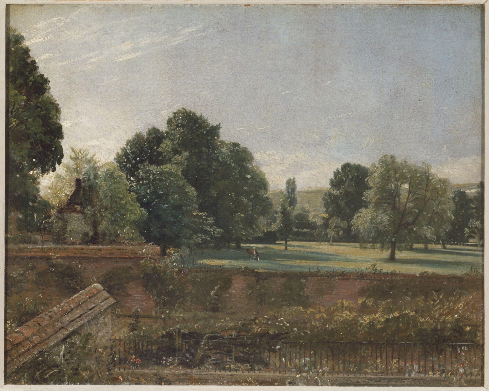 A View at Salisbury from Archdeacon Fisher's House, John Constable, ca. 1829