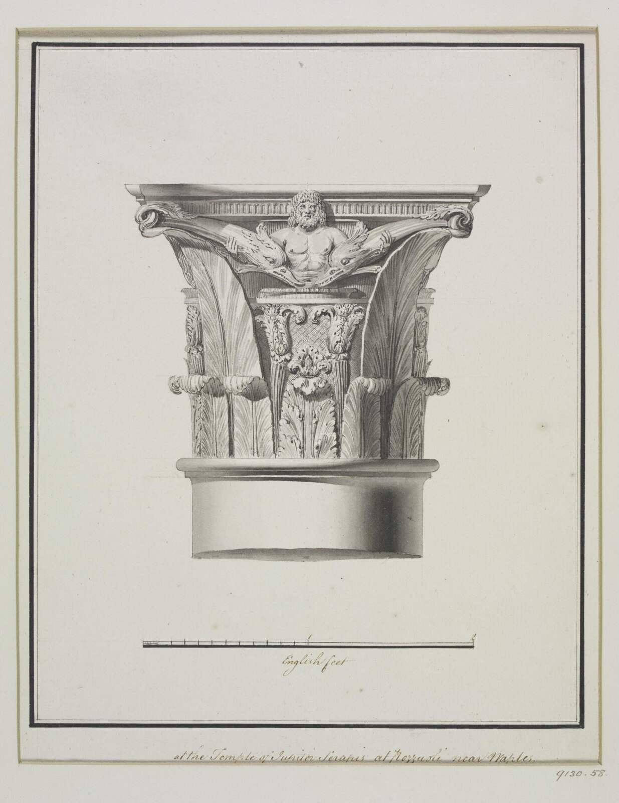 Drawing, Роберт Адам, 1754-92