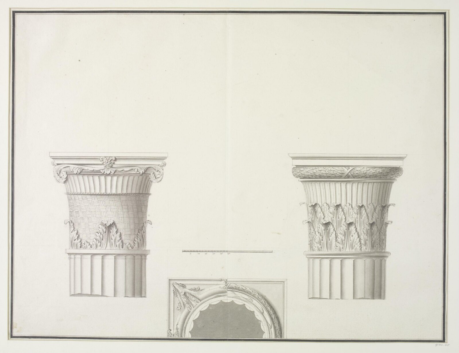 Drawing, Robert Adam, 1754-92