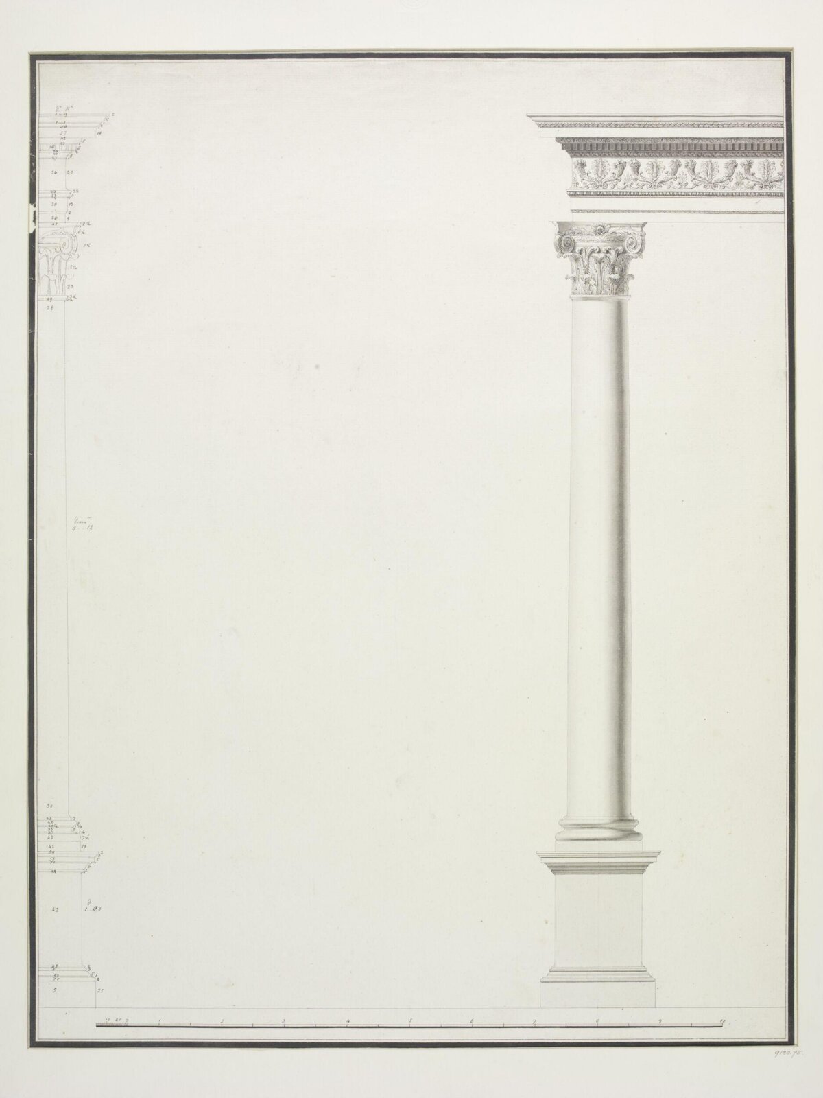 Drawing, Robert Adam, 1754-92