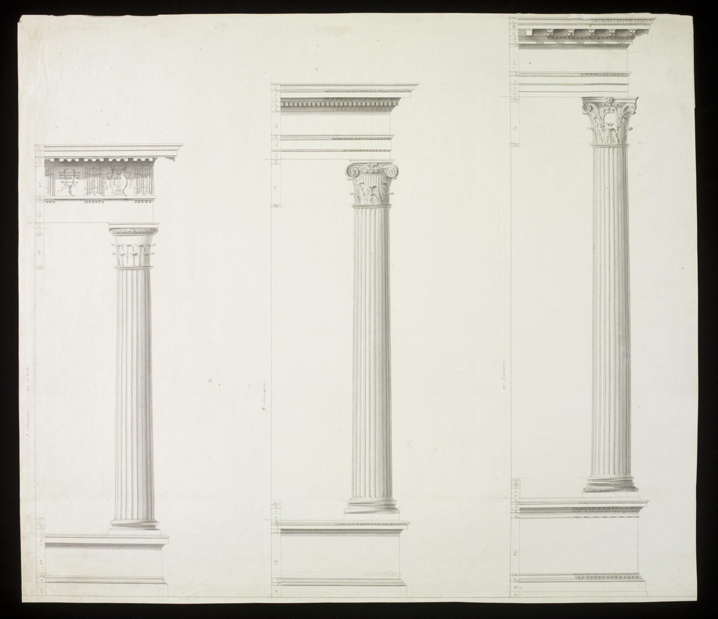 Drawing, Robert Adam, 1754-92