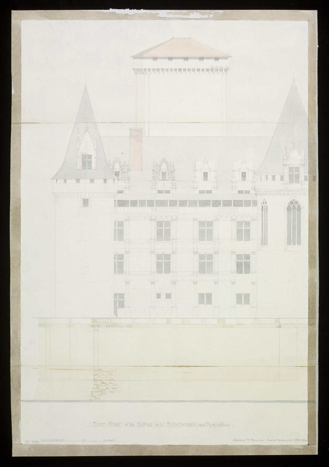 Drawing, Arthur T. Bolton, 1893