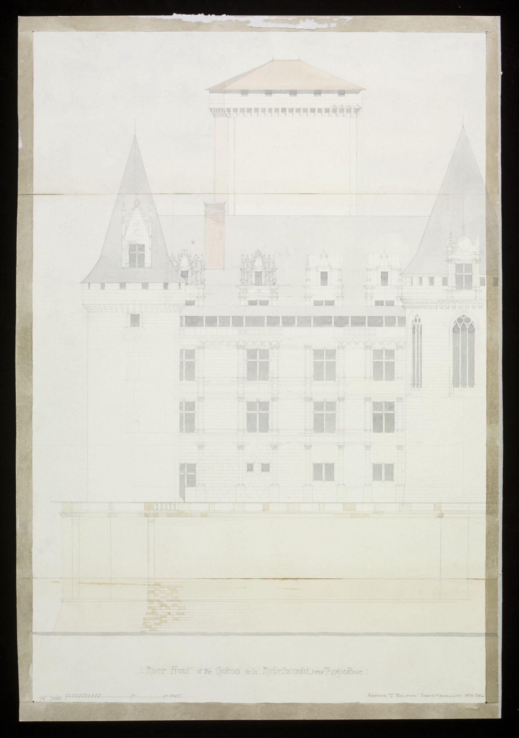 Drawing, Arthur T. Bolton, 1893
