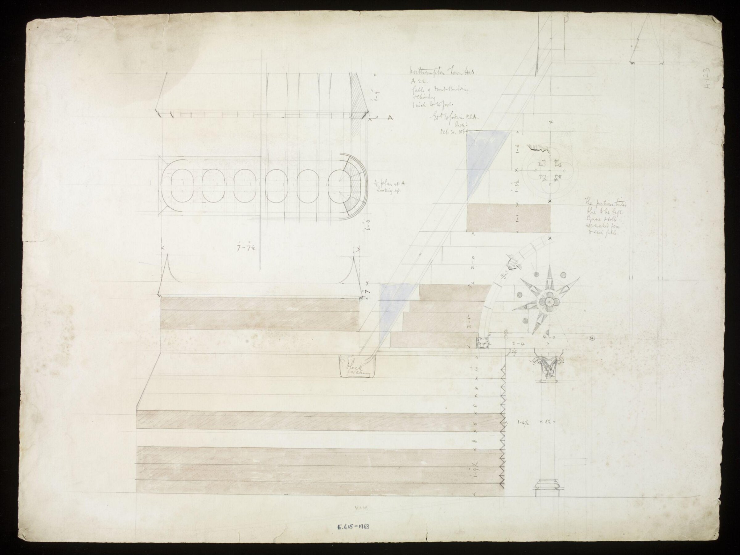 Drawing, Эдвард Уильям Годвин, 31 октября 1862