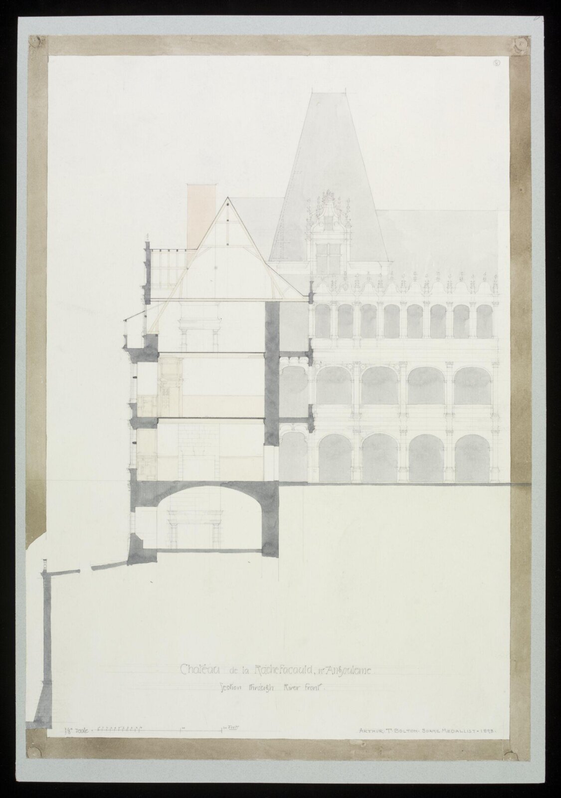 Drawing, Arthur T. Bolton, 1893