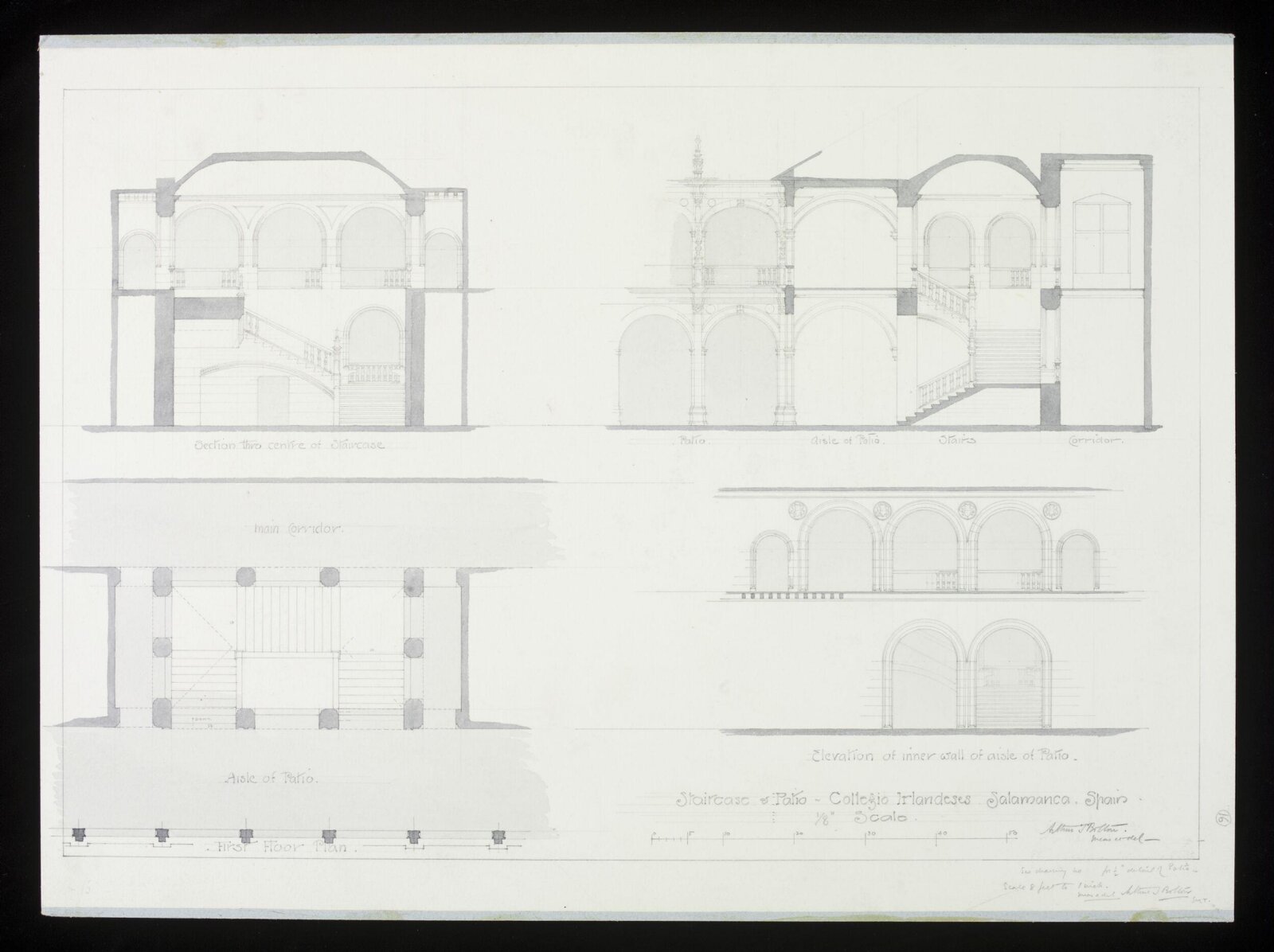 Drawing, Arthur T. Bolton, circa 1893
