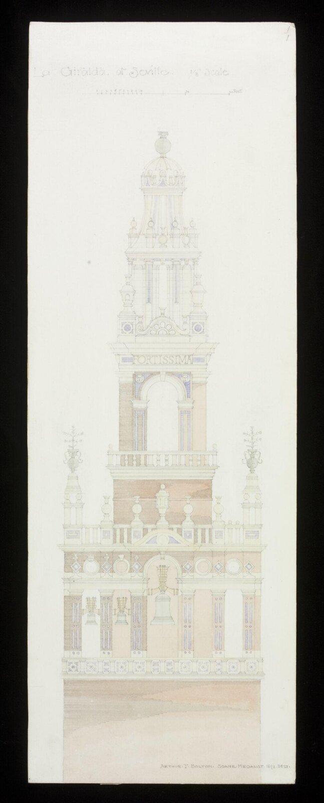 Drawing, Arthur T. Bolton, 1893
