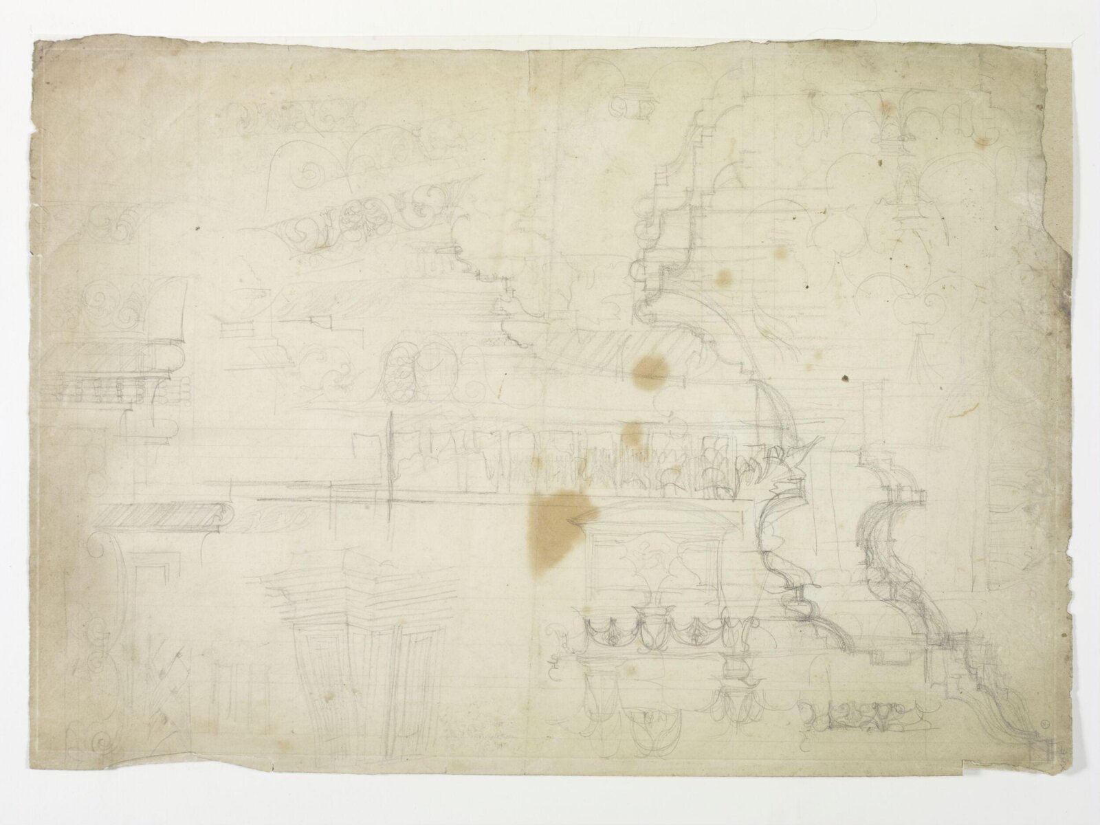 Drawing, alfred stevens, 19th century
