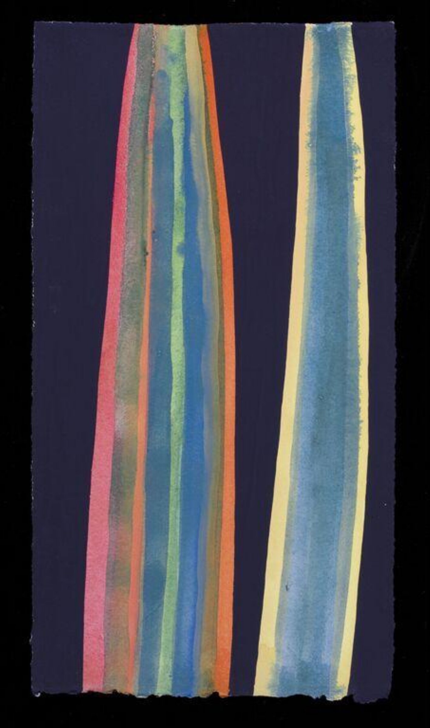 Two Leaves: New Zealand flax II, Nerys Johnson, 2000